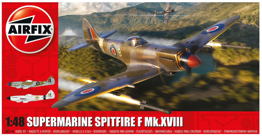 A05140 Supermarine Spitfire F Mk.XVIII Model Kit