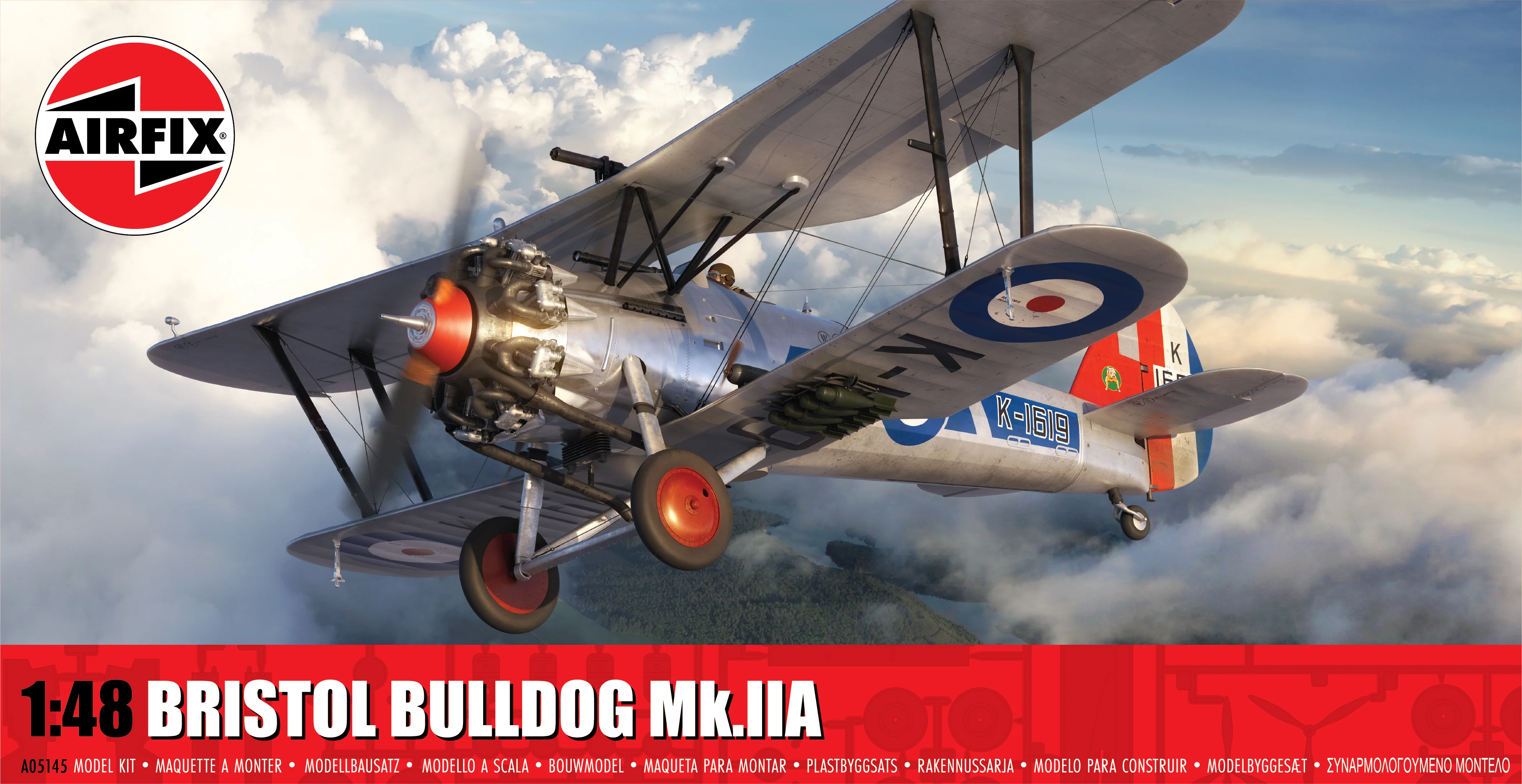 A05145 Bristol Bulldog Mk.IIA Model Kit