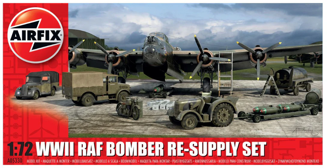 A05330 Bomber Re-supply Set Model Kit