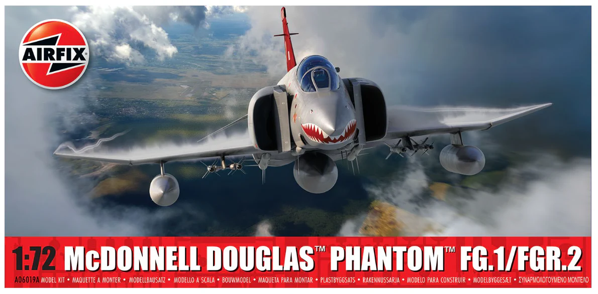 A06019A McDonnell Douglas Phantom FG.1/FGR.2 Model Kit