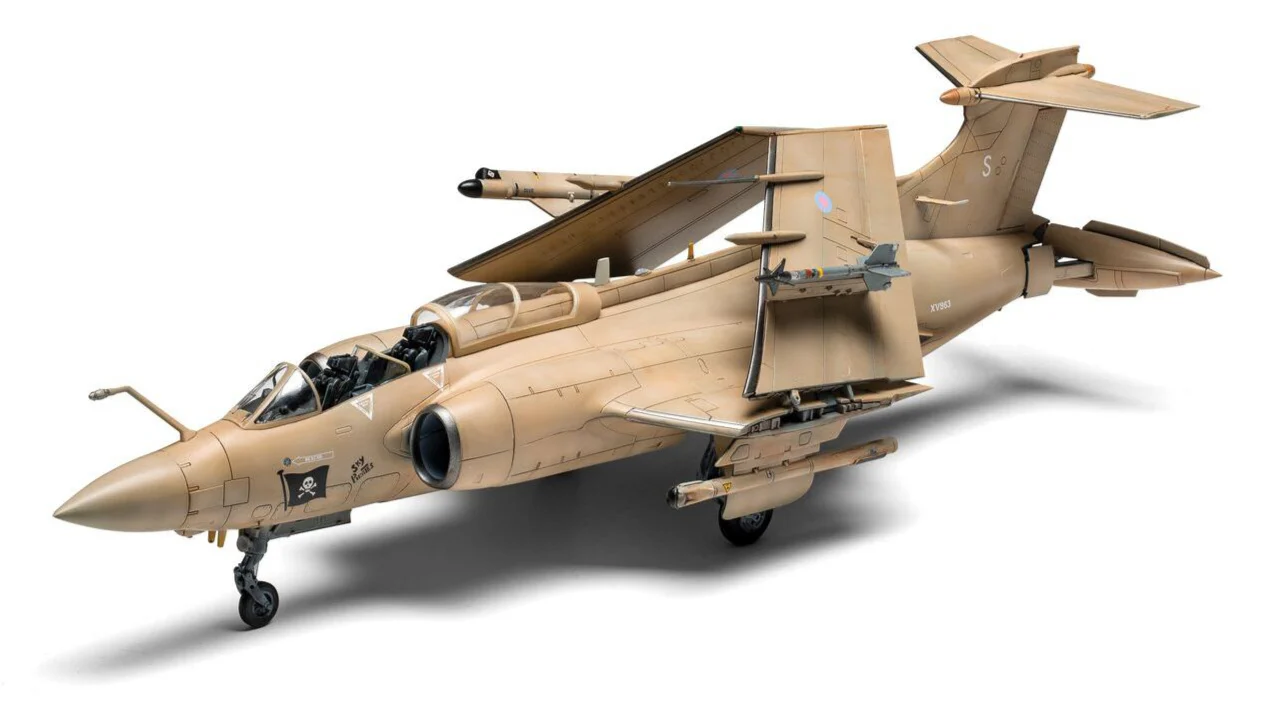 A06022A Blackburn Buccaneer S.2B GULF WAR Model Kit - Image 3