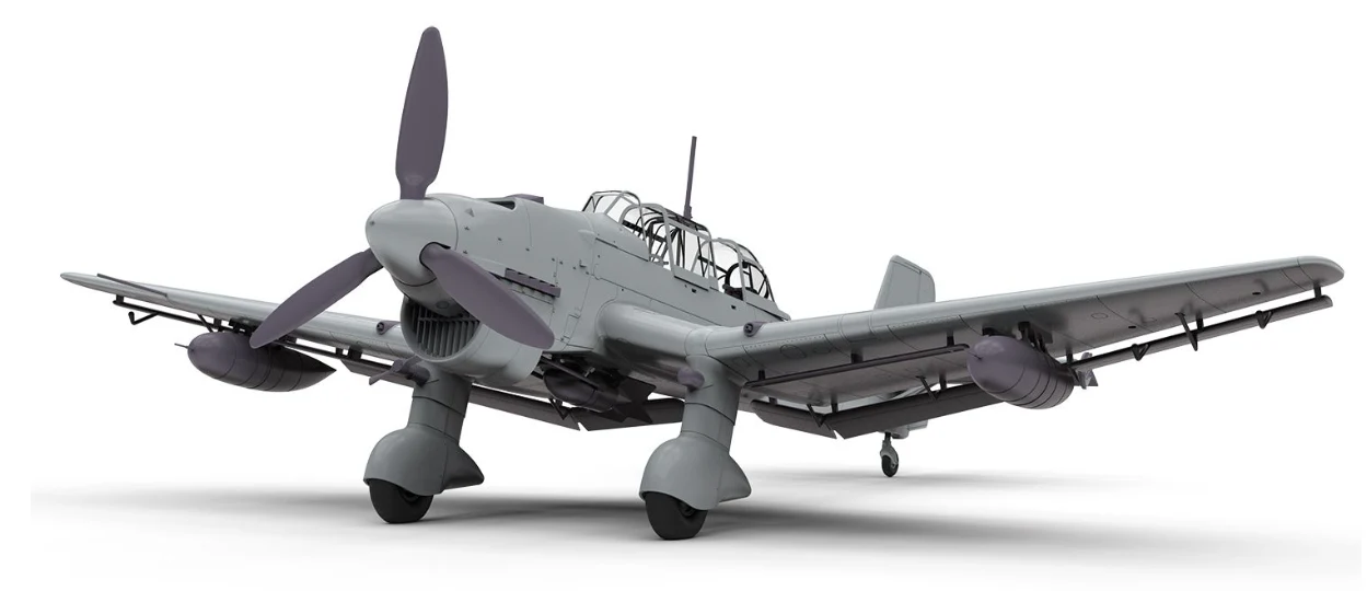 A07115 Junkers Ju87R-2/B-2 Stuka Model Kit - Image 2