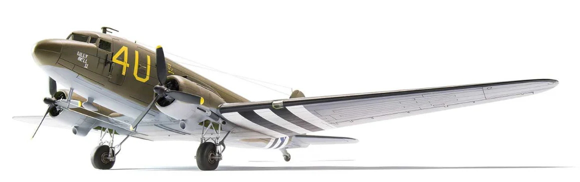 A08014 Douglas C-47 Skytrain Model Kit - Image 4
