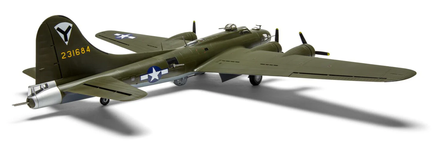 A08018A Boeing B-17G / Fortress Mk.III Model Kit - Image 4