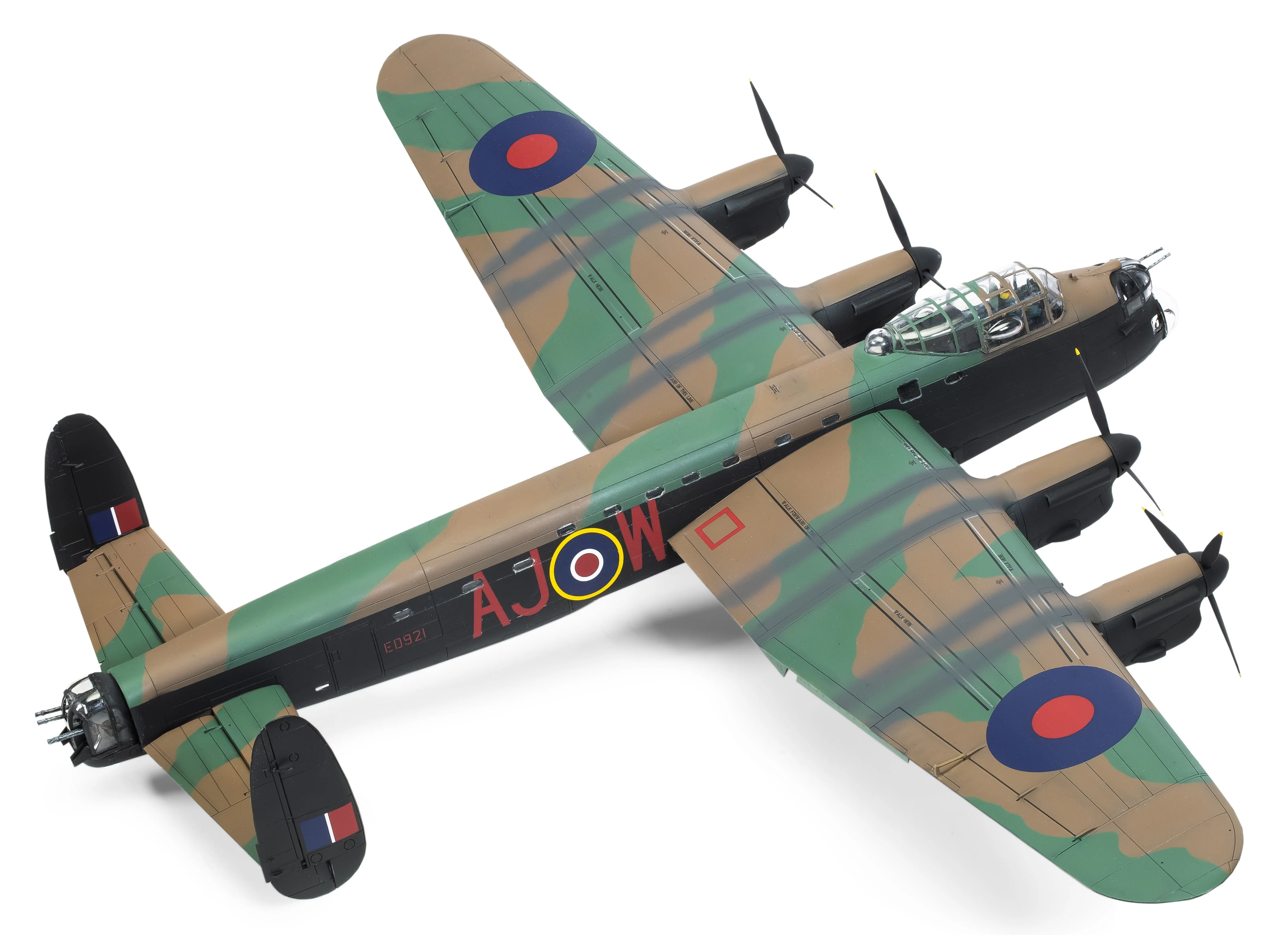 A09007A Avro Lancaster B.III (SPECIAL) 'THE DAMBUSTERS' Model Kit - Image 4