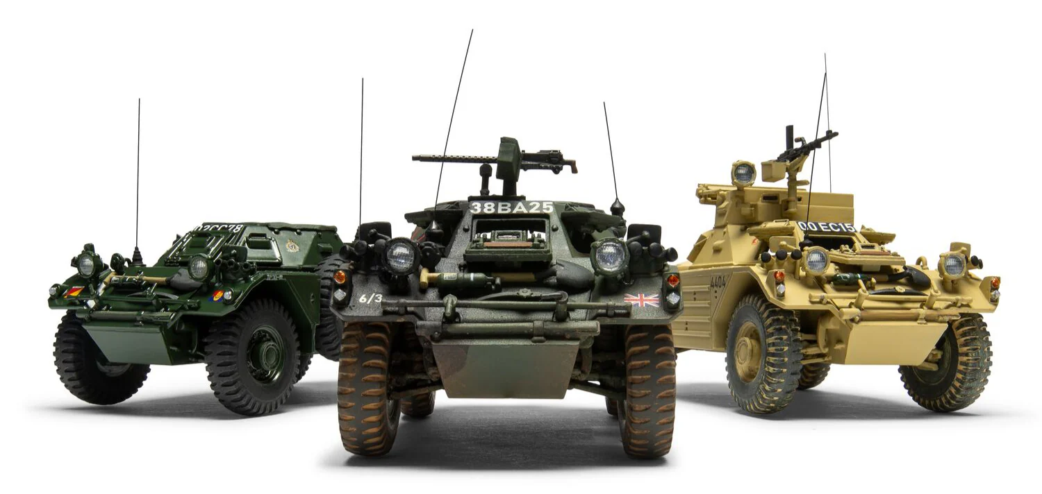 A1386 Ferret Scout Car Mk.1 Model Kit - Image 11