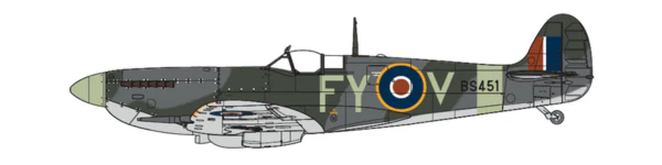 A17001A Supermarine Spitfire Mk.IXc Flying Dray Model Kit - Image 14