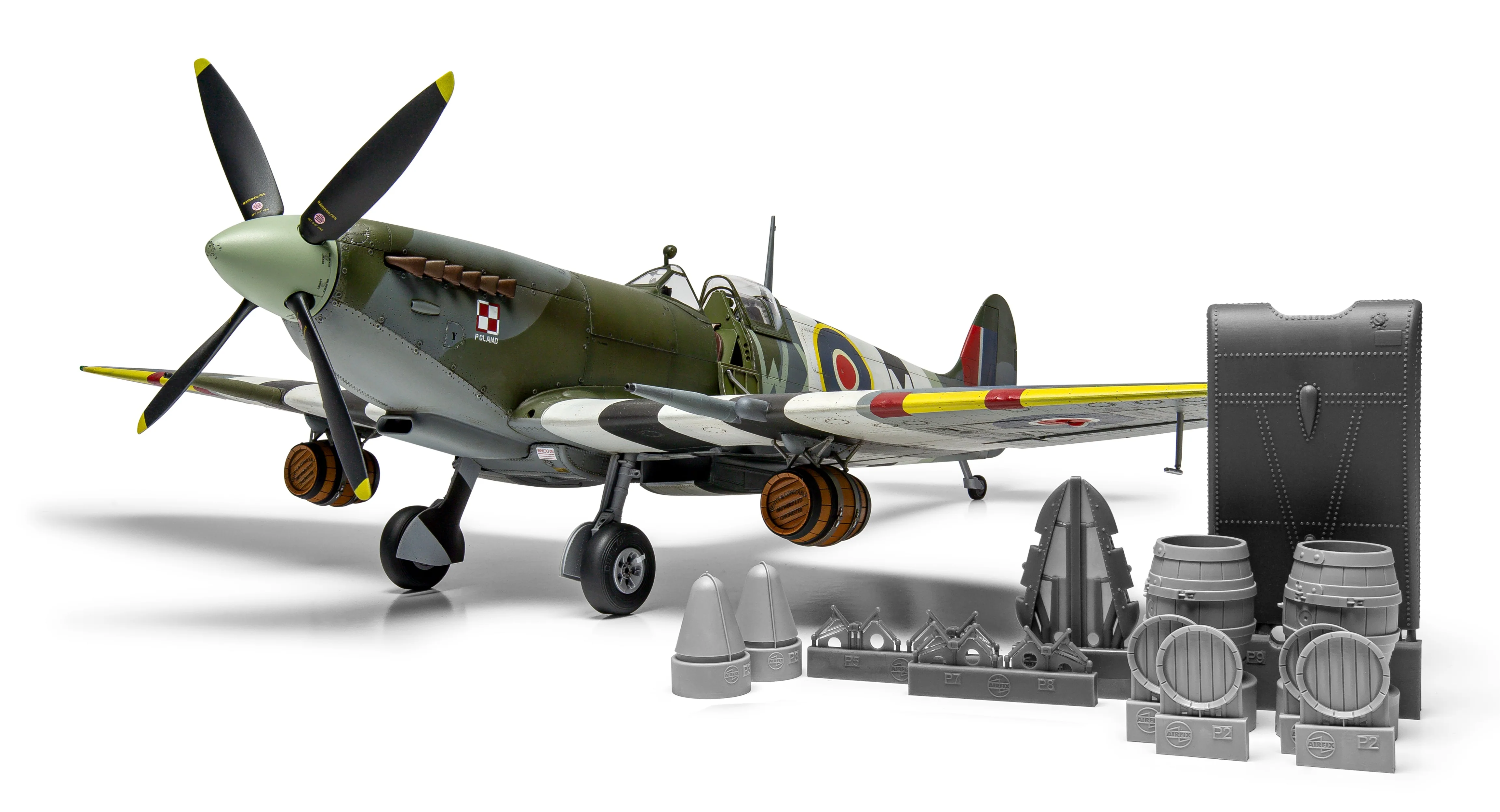 A17001A Supermarine Spitfire Mk.IXc Flying Dray Model Kit - Image 5