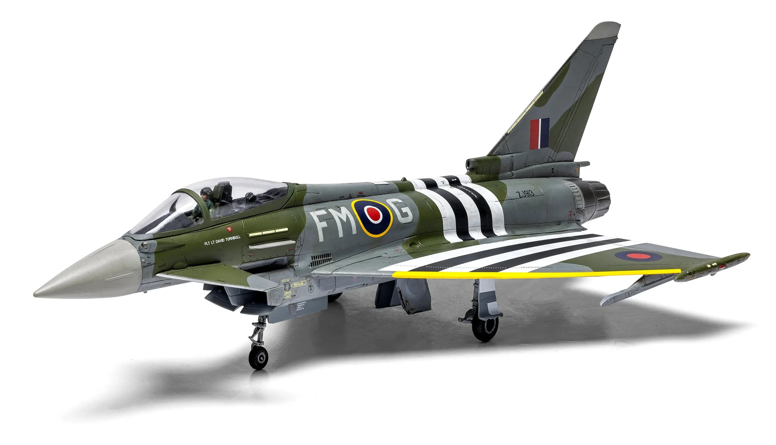A40001 Eurofighter Typhoon FGR.4 "Moggy" & Hawker Typhoon Mk.IB - Twin Pack Model Kit - Image 6