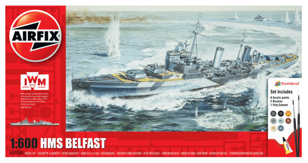A50069 HMS Belfast Gift Set Model Kit