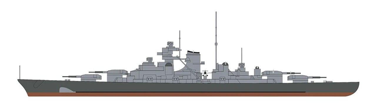 A50120 Sink The Bismarck! Model Set - Image 6