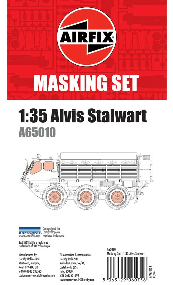 A65010 Masking Set - Alvis Stalwart