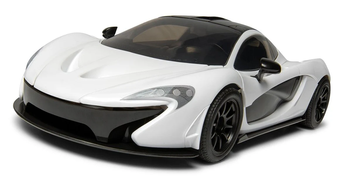 J6028 QUICKBUILD McLaren P1 - White Model Kit - Image 7