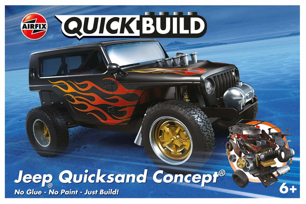 J6038 QUICKBUILD Jeep 'Quicksand' Concept Model Kit