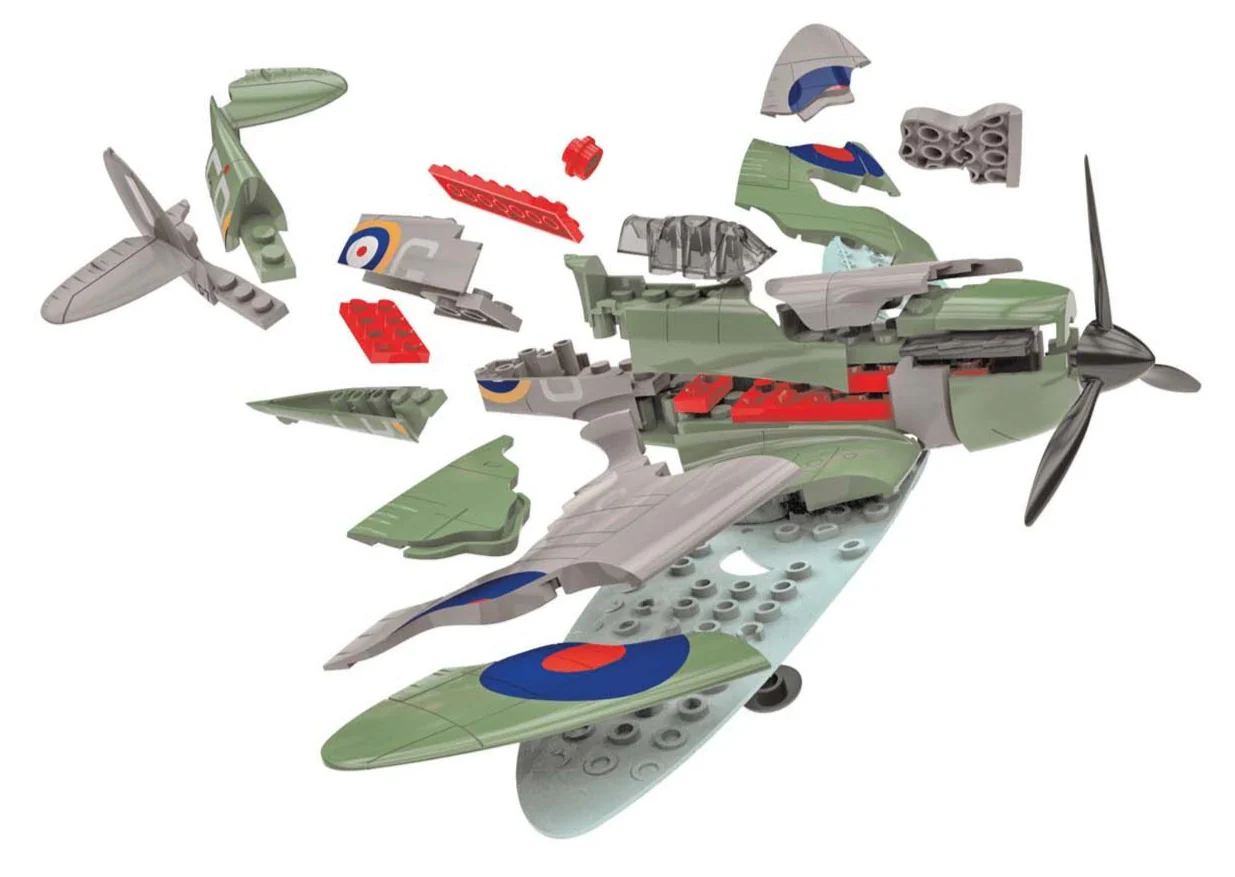 J6045 Airfix Quickbuild Model Kit - D-Day Spitfire - Image 3