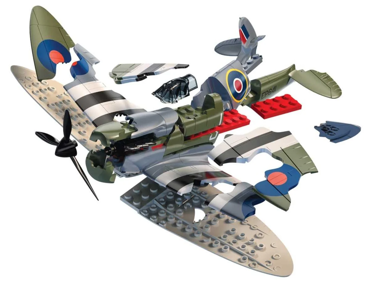 J6045 Airfix Quickbuild Model Kit - D-Day Spitfire - Image 4