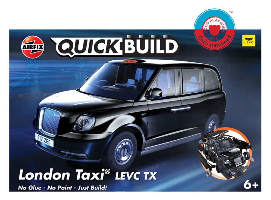 J6051 QUICKBUILD London Taxi LEVC TX Model Kit