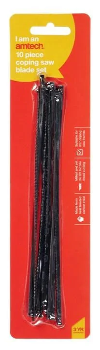 AM-M2015 10 Piece coping saw blade set - Image 2