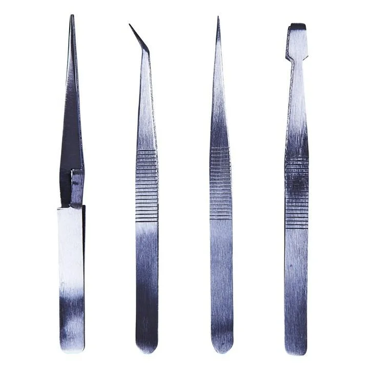 AM-R0382 4 Piece tweezer set - Image 3