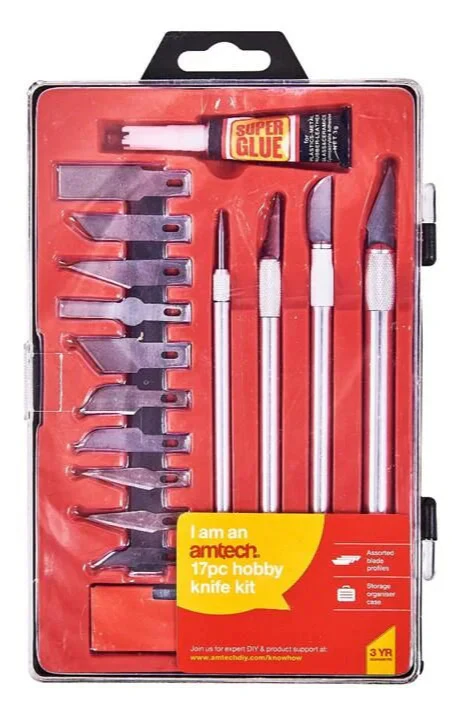 AM-S0495 17 Piece hobby knife kit - Image 2