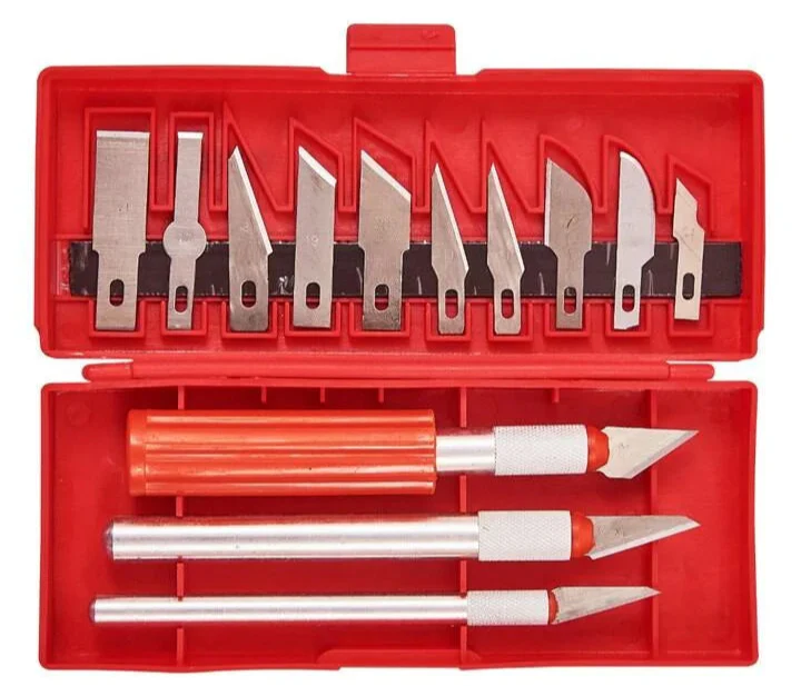 AM-S0500 13 Piece hobby knife kit - Image 3