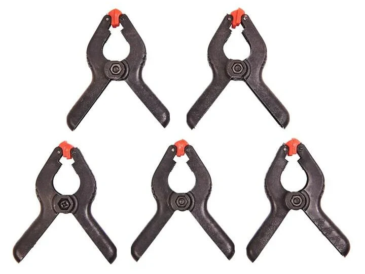 AM-S2970 5 Piece 50mm (2") plastic clamp set - Image 3