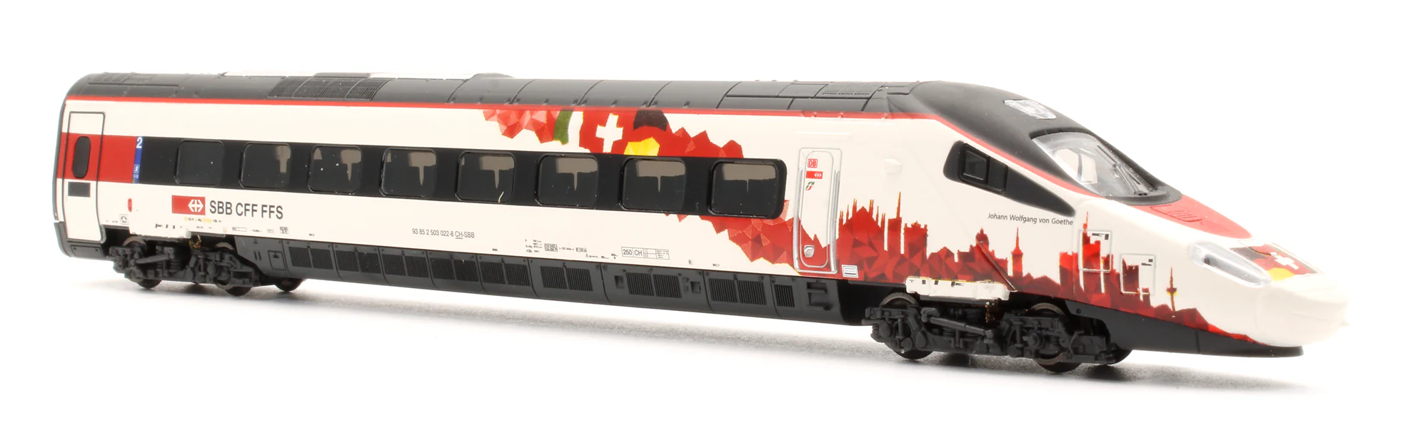 HN2472S-3505 Pre-Owned SBB RABe 503 022-0 7 Car Electric Unit - DCC Sound - Image 3