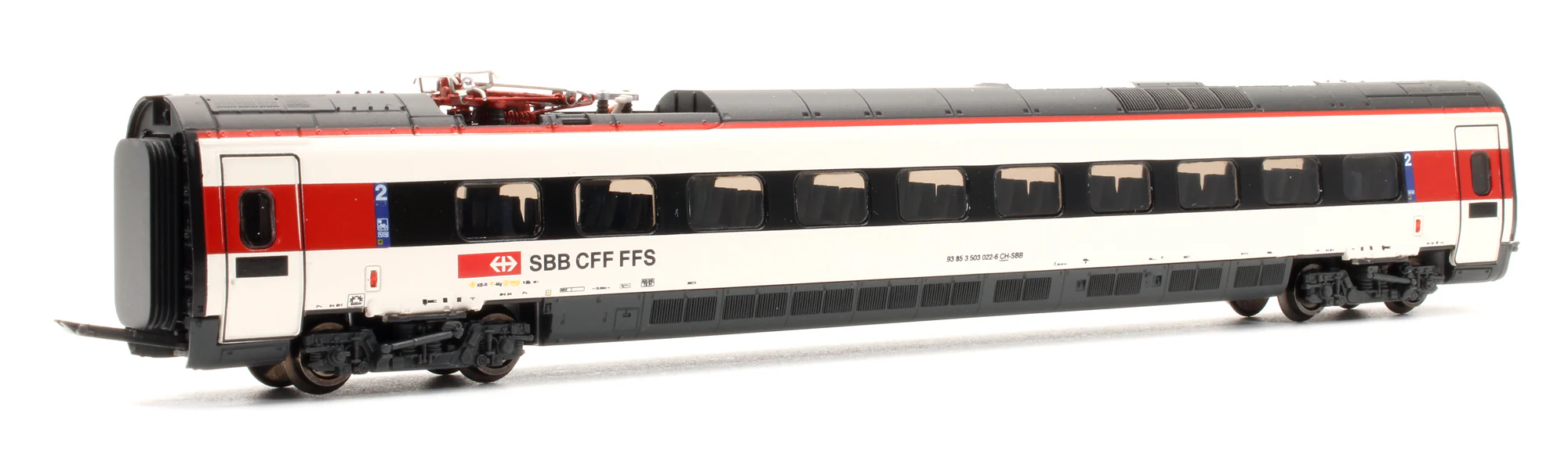 HN2472S-3505 Pre-Owned SBB RABe 503 022-0 7 Car Electric Unit - DCC Sound - Image 7