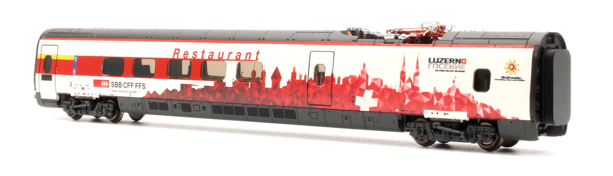 HN2472S-3505 Pre-Owned SBB RABe 503 022-0 7 Car Electric Unit - DCC Sound - Image 8