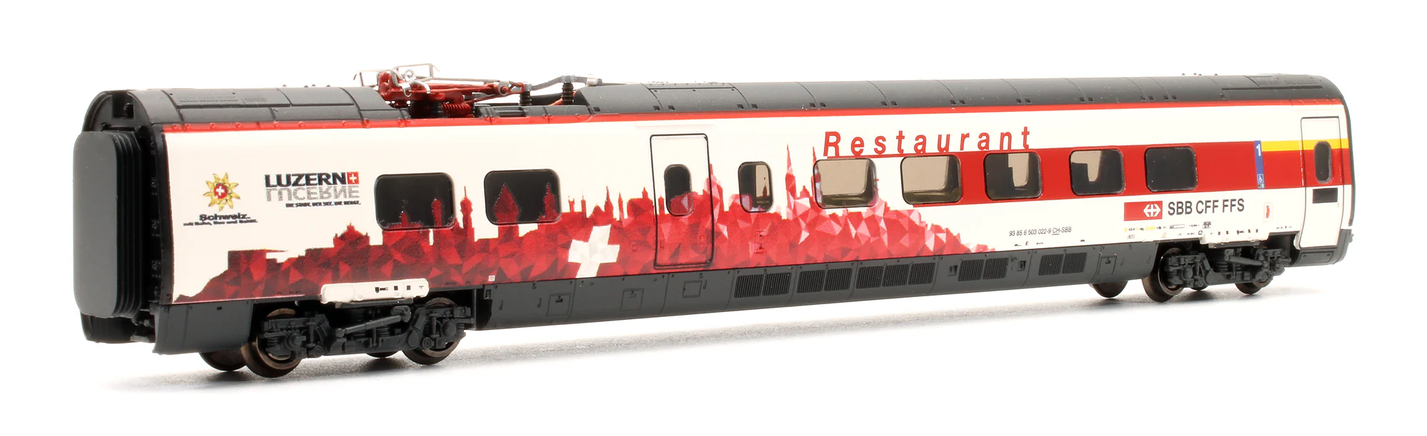 HN2472S-3505 Pre-Owned SBB RABe 503 022-0 7 Car Electric Unit - DCC Sound - Image 9