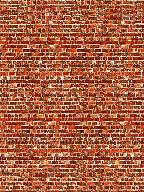 95235 Art Printers Building Material Dark Old Red Brick