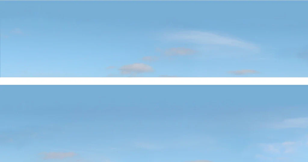 95318 Art Printers Premium Blue Sky OO Gauge 15" Backscene