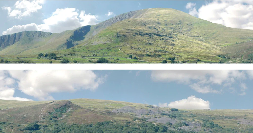 95315 Art Printers Premium Llanberis OO Gauge 15" Backscene