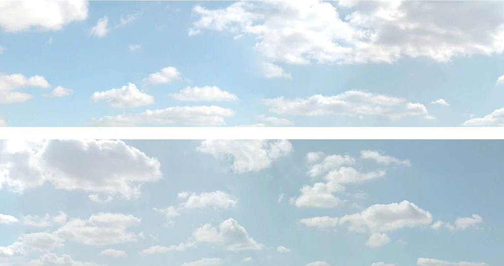 95317 Art Printers Premium Summer Sky OO Gauge 15" Backscene