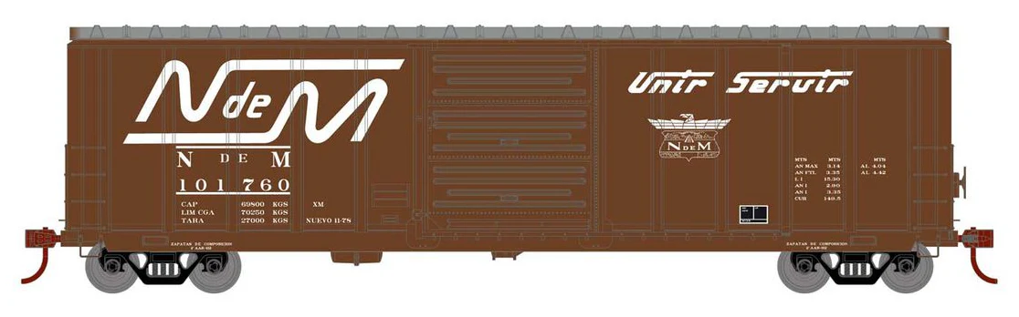 ATH1374 HO ATH 50' PS 5277 Box Car, NDEM #101760