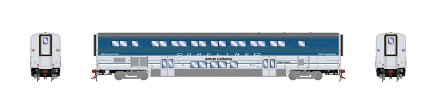 ATHG23739 Amtrak Surfliner Diner AMTK/Diablo Canyon #6305 with Lights