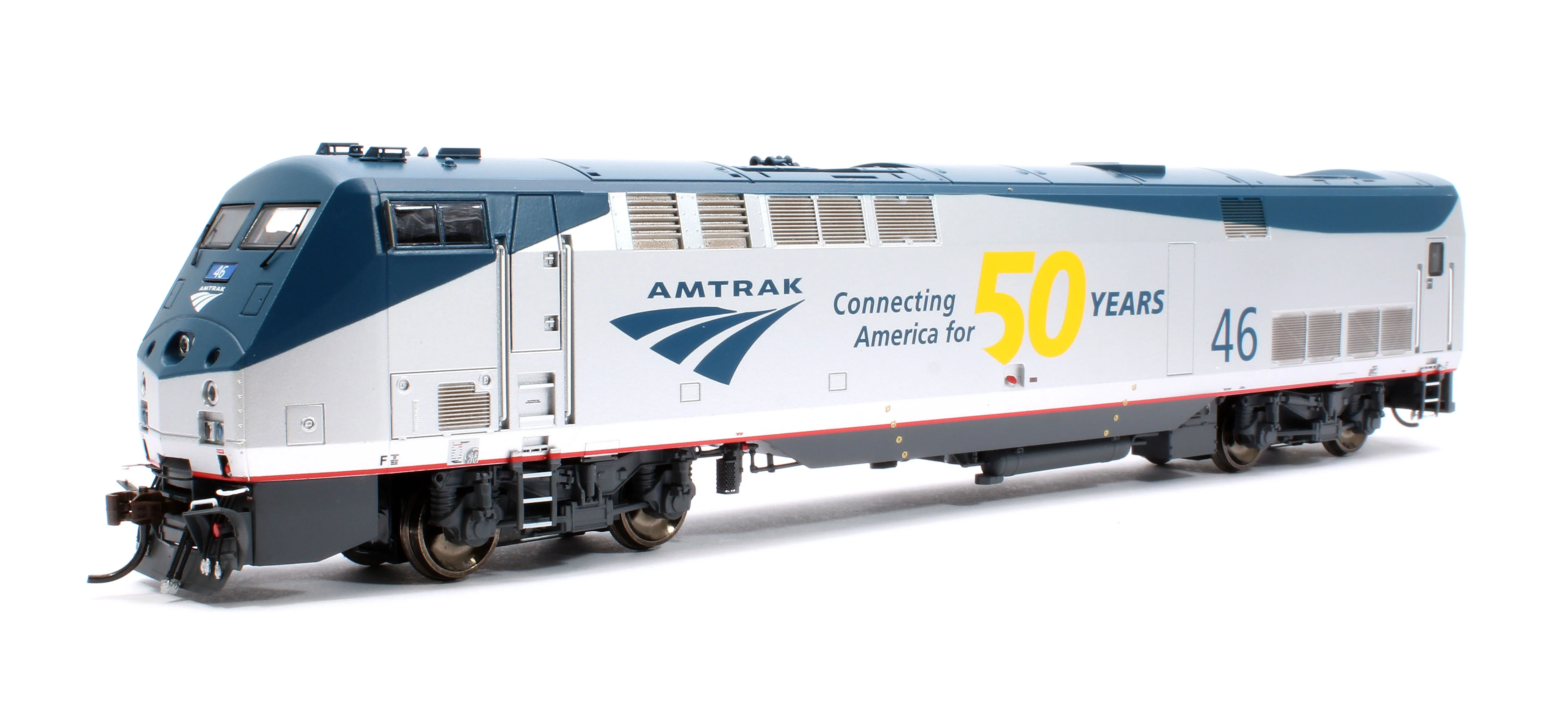 ATHG81317 AMD103/P42, Amtrak/50th Anniversary Phase V #46 Diesel Locomotive - DCC Sound