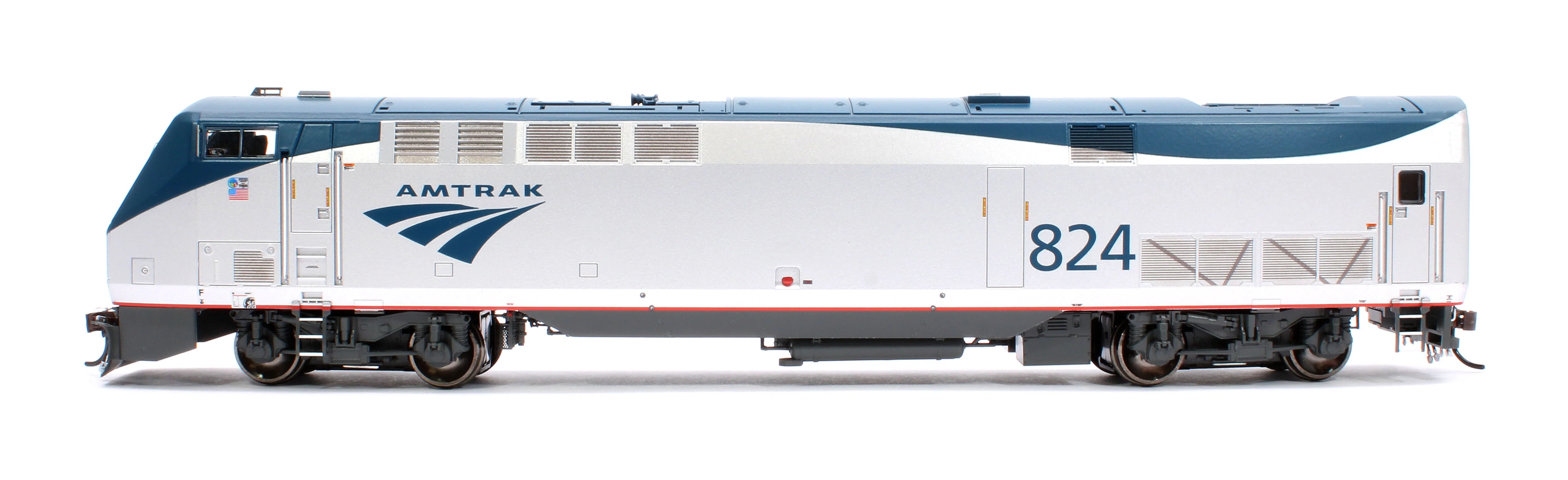 ATHG82280 HO P40DC Diesel Locomotive, Amtrak, Phase V #824 - Image 2