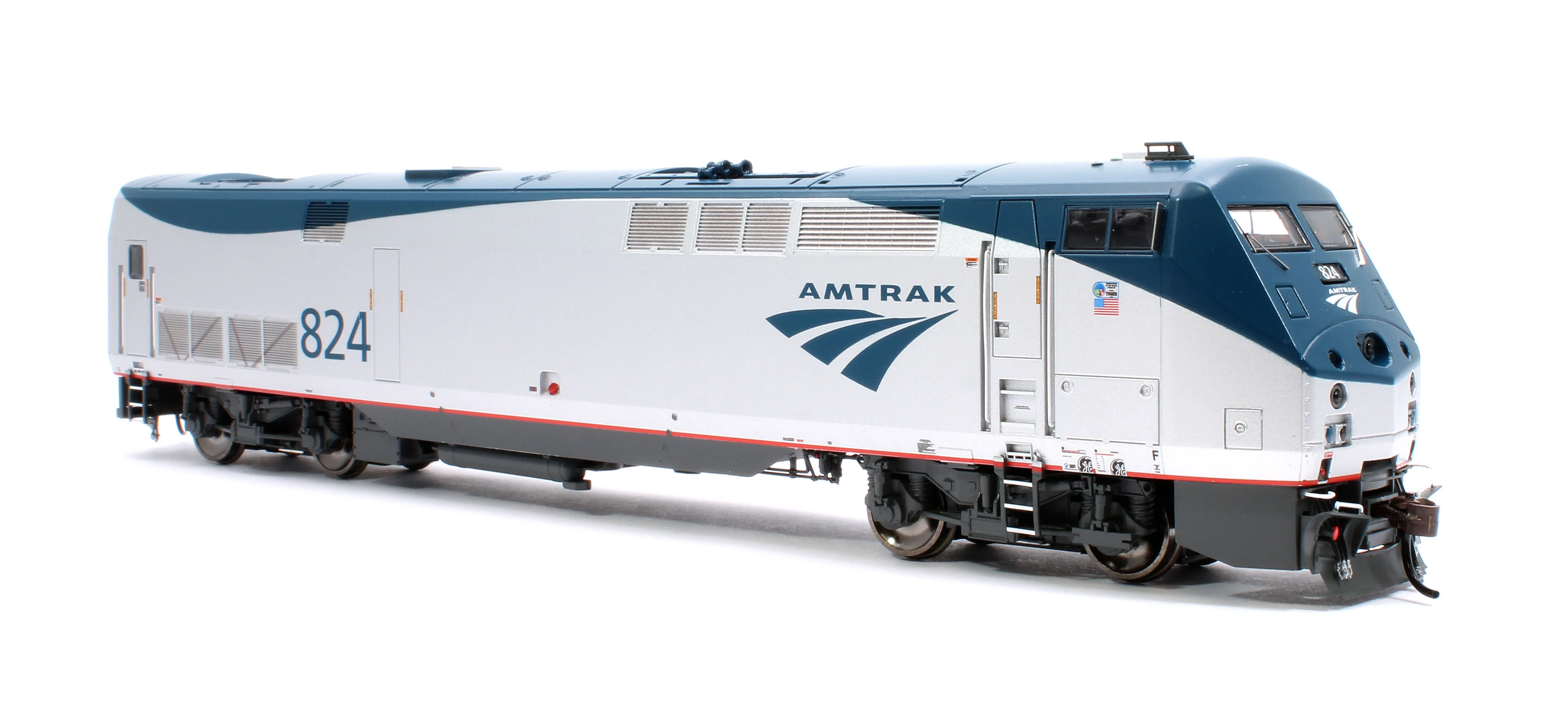 ATHG82280 HO P40DC Diesel Locomotive, Amtrak, Phase V #824 - Image 6