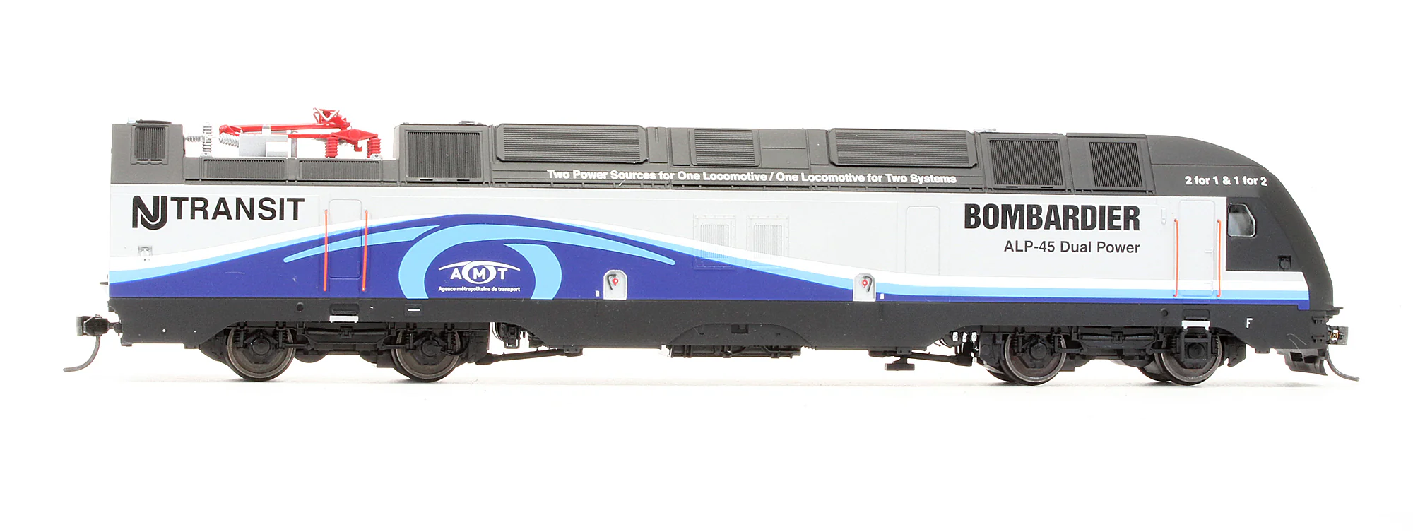 10002669 Pre-Owned Bombardier ALP-45 Dual Power Locomotive - Road #4500- DCC Sound - Image 3