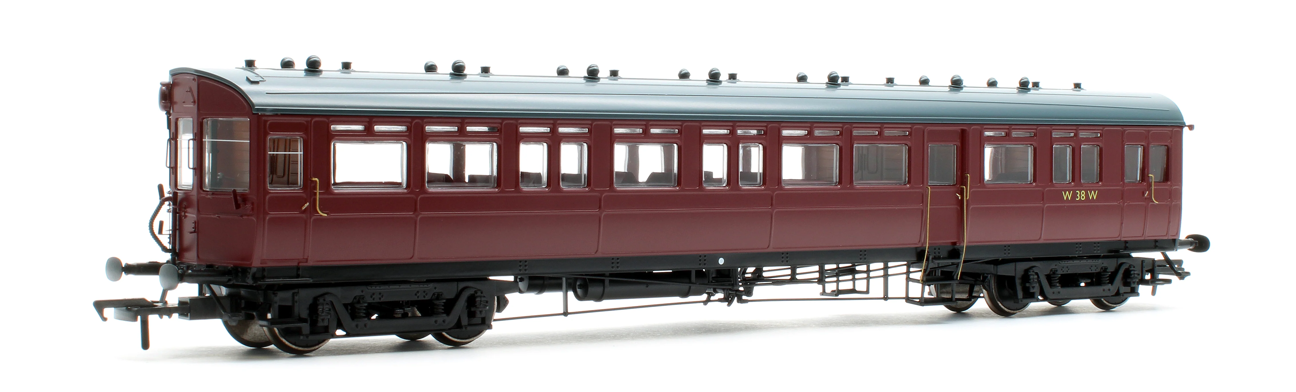 4P-004-007D Autocoach BR W38 Maroon - DCC Fitted