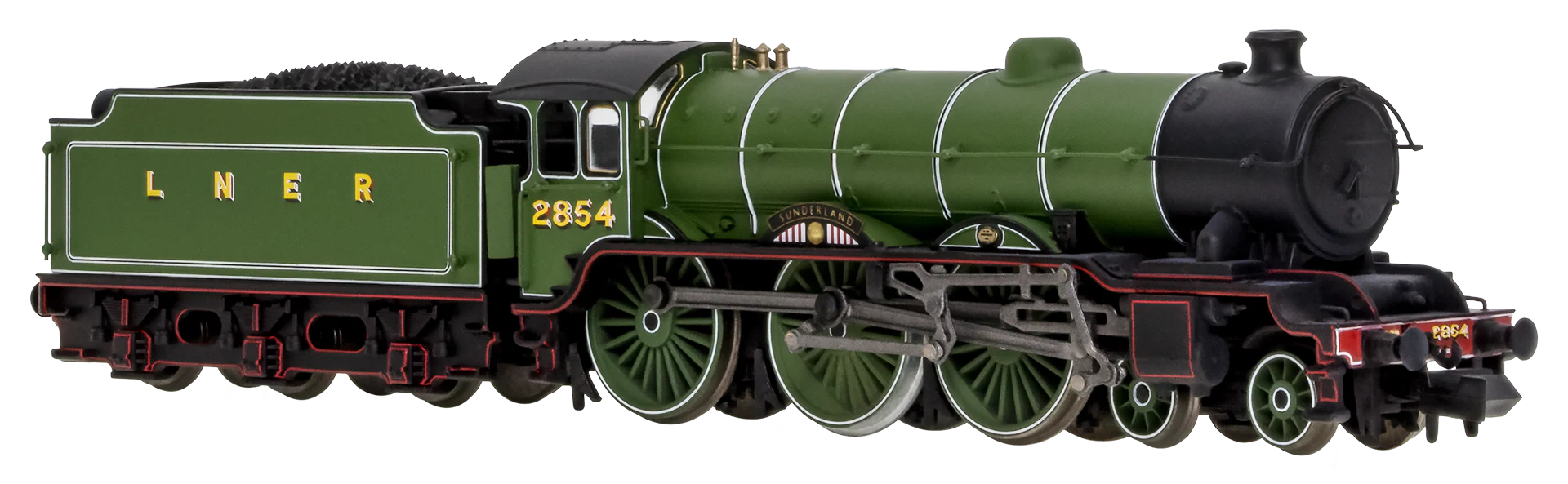 2S-020-004D B17 'Sunderland' 2854 LNER Apple Green - DCC Fitted
