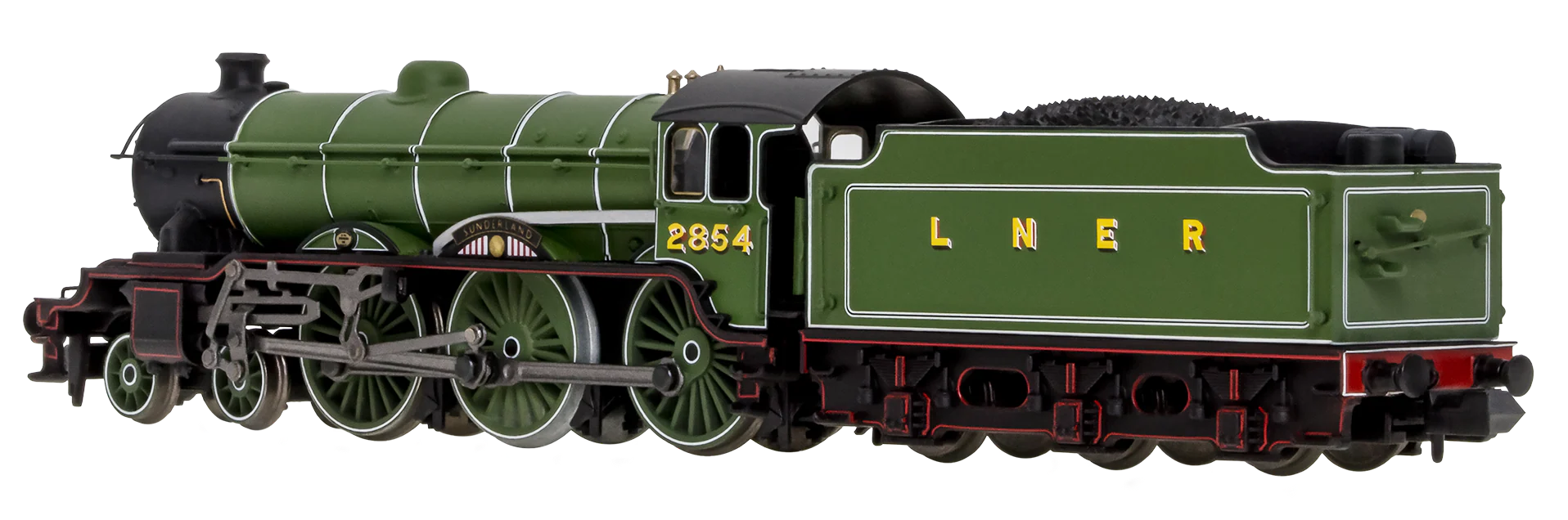 2S-020-004D B17 'Sunderland' 2854 LNER Apple Green - DCC Fitted - Image 3