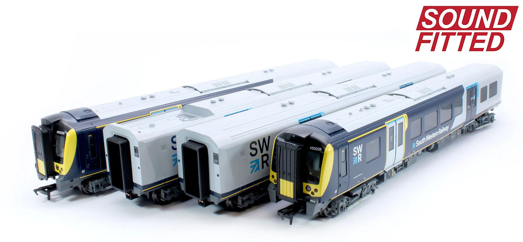 31-042SF Class 450/0 4-Car EMU 450036 South Western Railway - DCC Sound