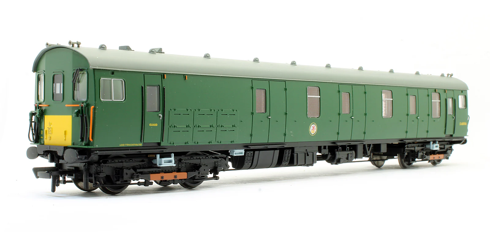 31-266 Motor Luggage Van Late SR Multiple Unit Green With Yellow Warning Panel - Image 2