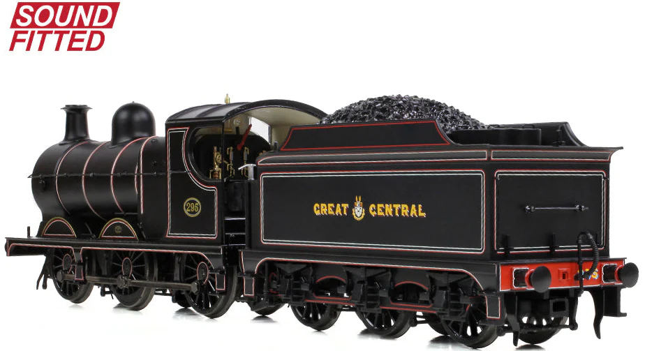 31-322SF GCR 9J 295 GCR Lined Black Steam Locomotive - DCC Sound - Image 5