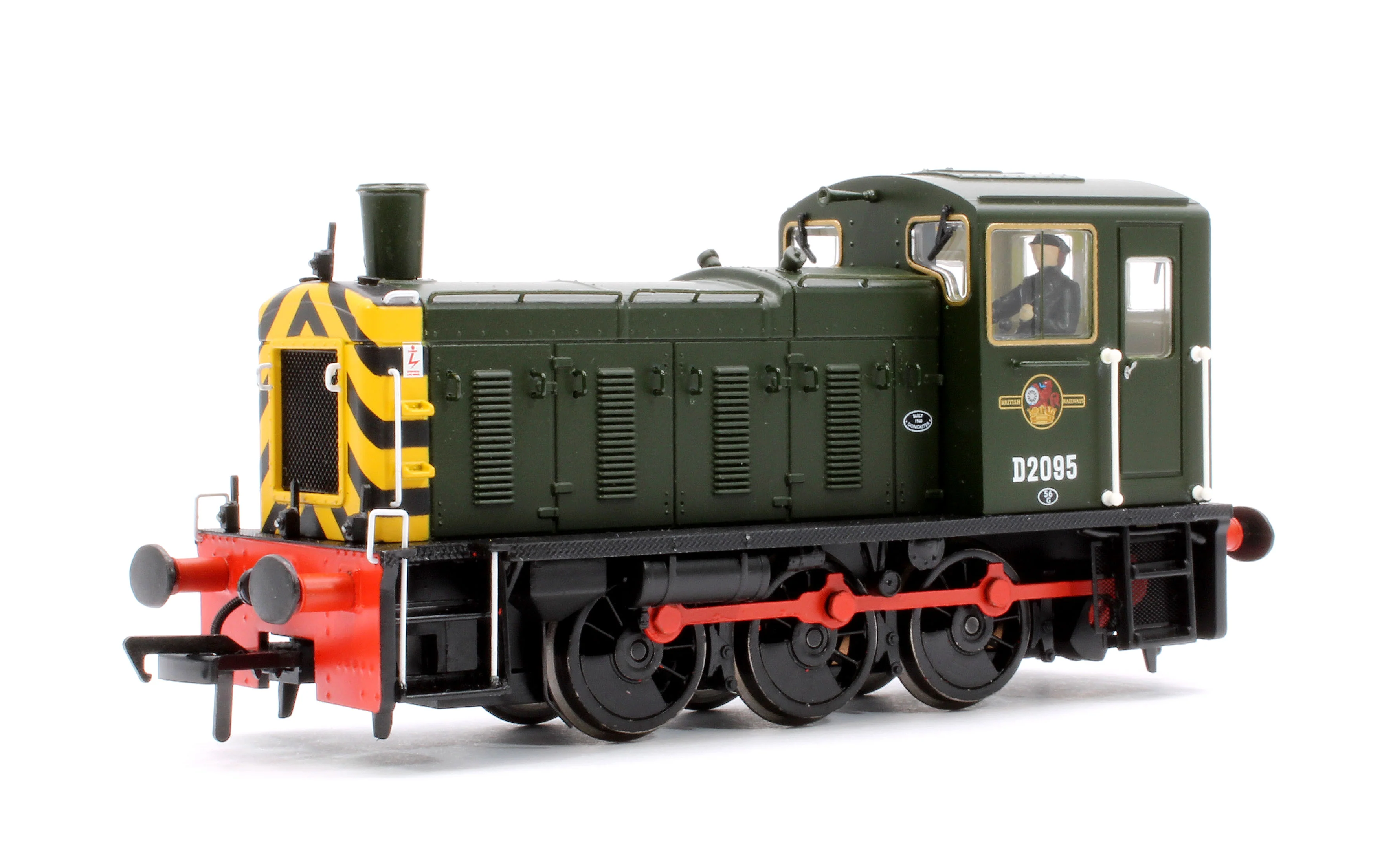 31-364A Class 03 D2095 BR Green (Wasp Stripes) Diesel Locomotive