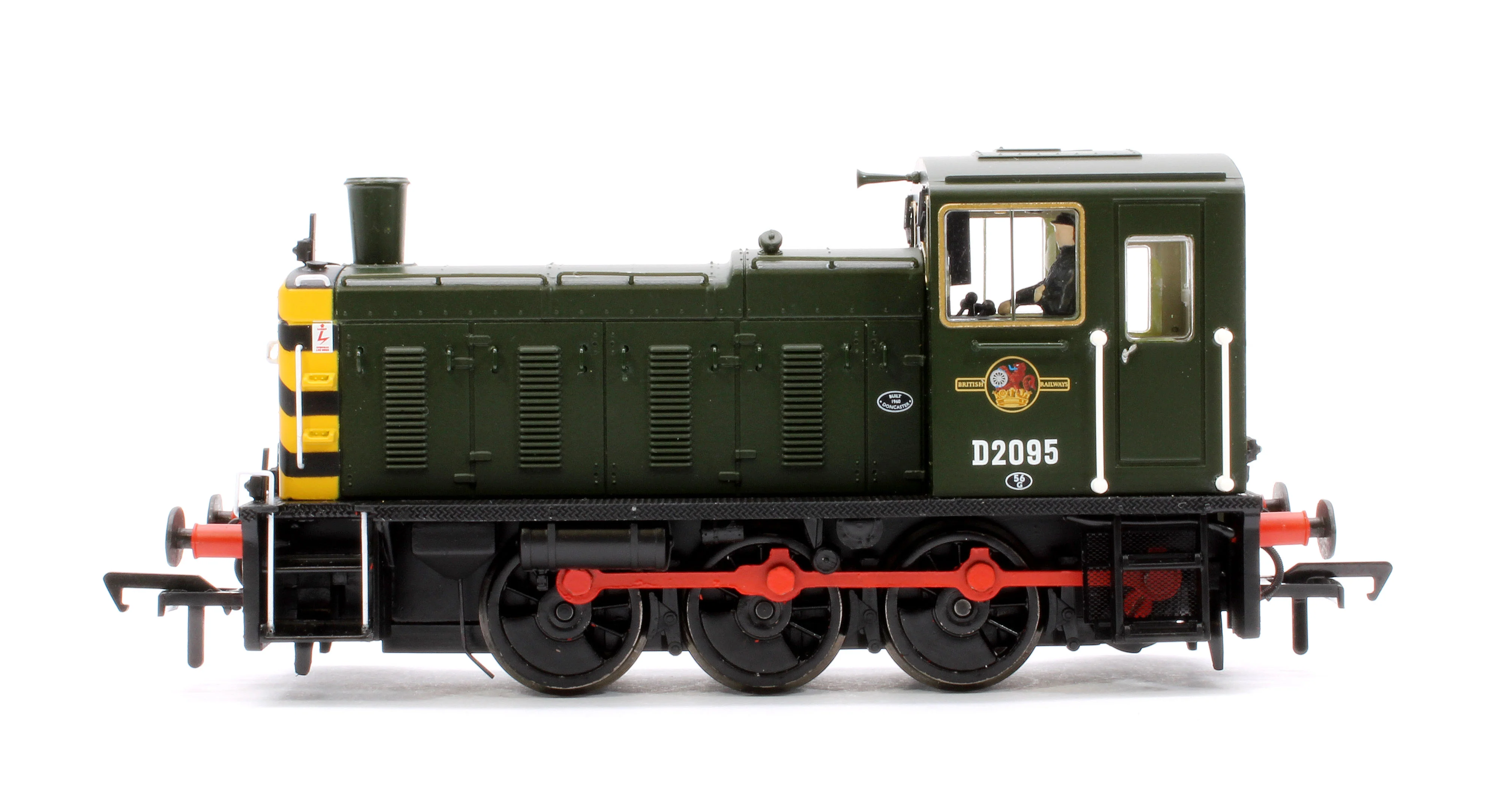 31-364A Class 03 D2095 BR Green (Wasp Stripes) Diesel Locomotive - Image 5