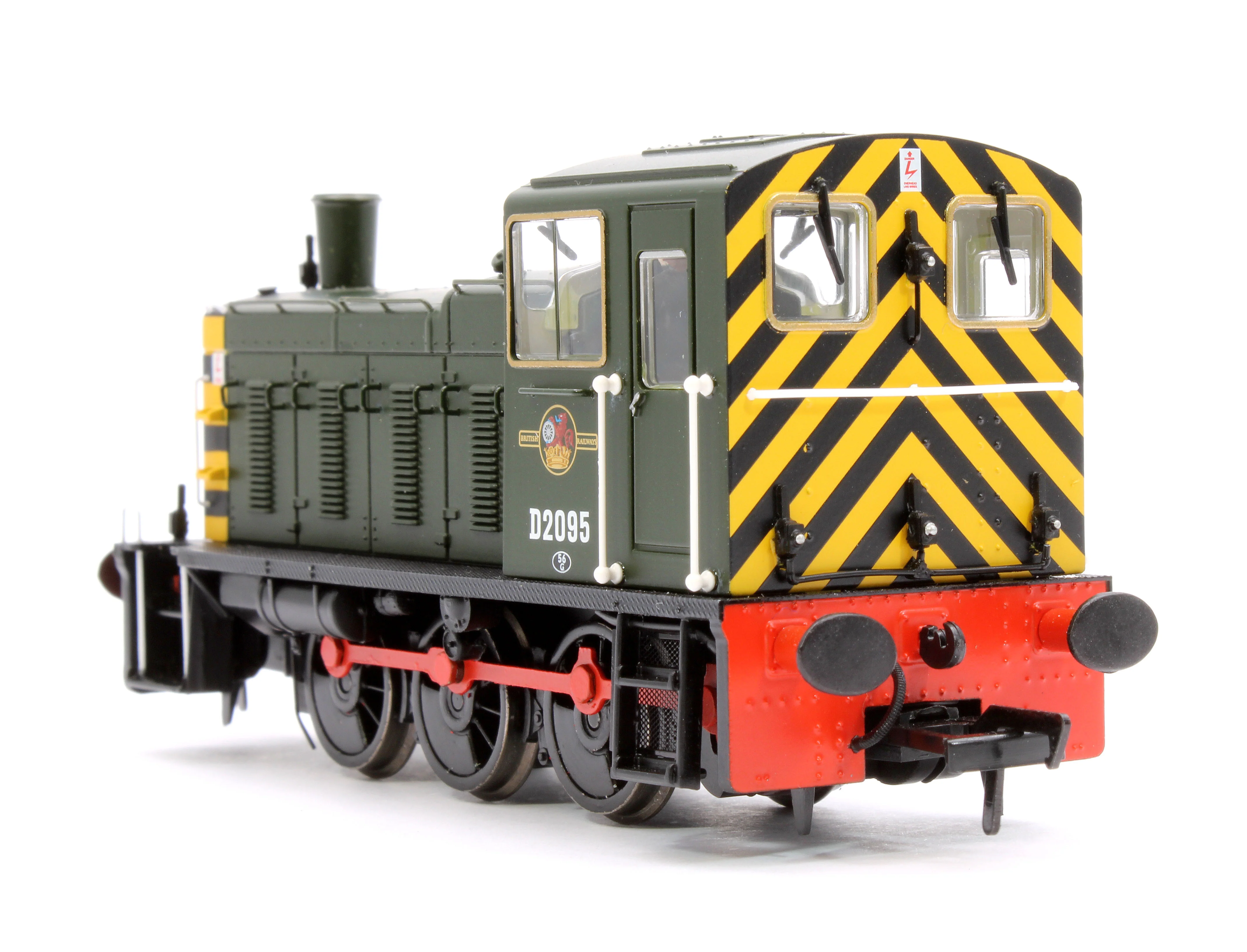 31-364A Class 03 D2095 BR Green (Wasp Stripes) Diesel Locomotive - Image 8