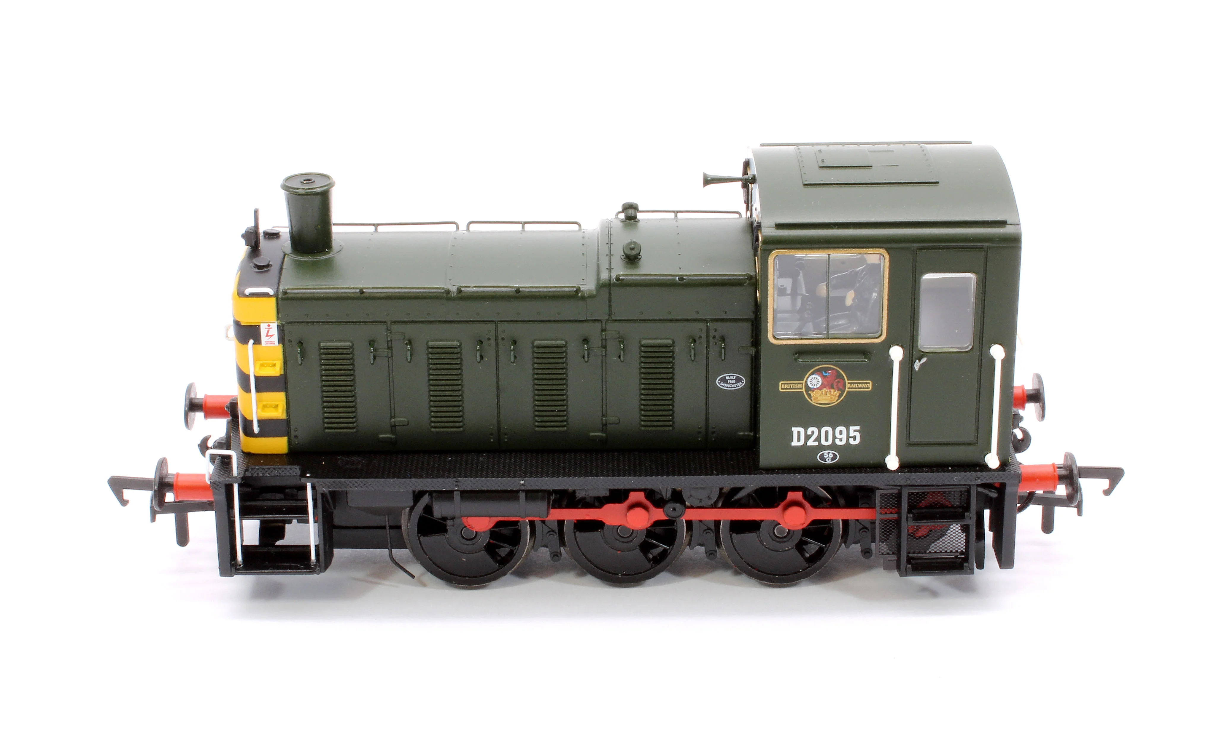 31-364A Class 03 D2095 BR Green (Wasp Stripes) Diesel Locomotive - Image 9